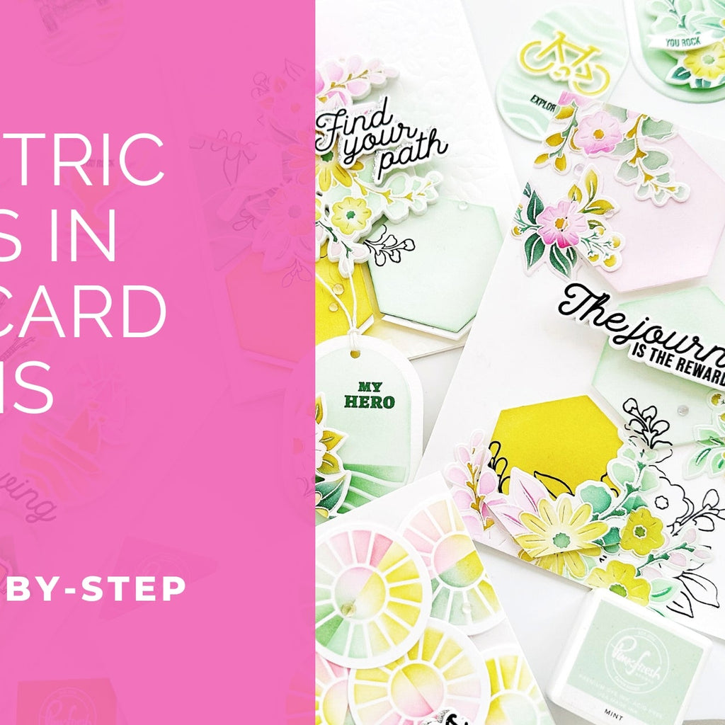 Using Geometric Shapes in Your Card Designs | Raquel Arribas ...