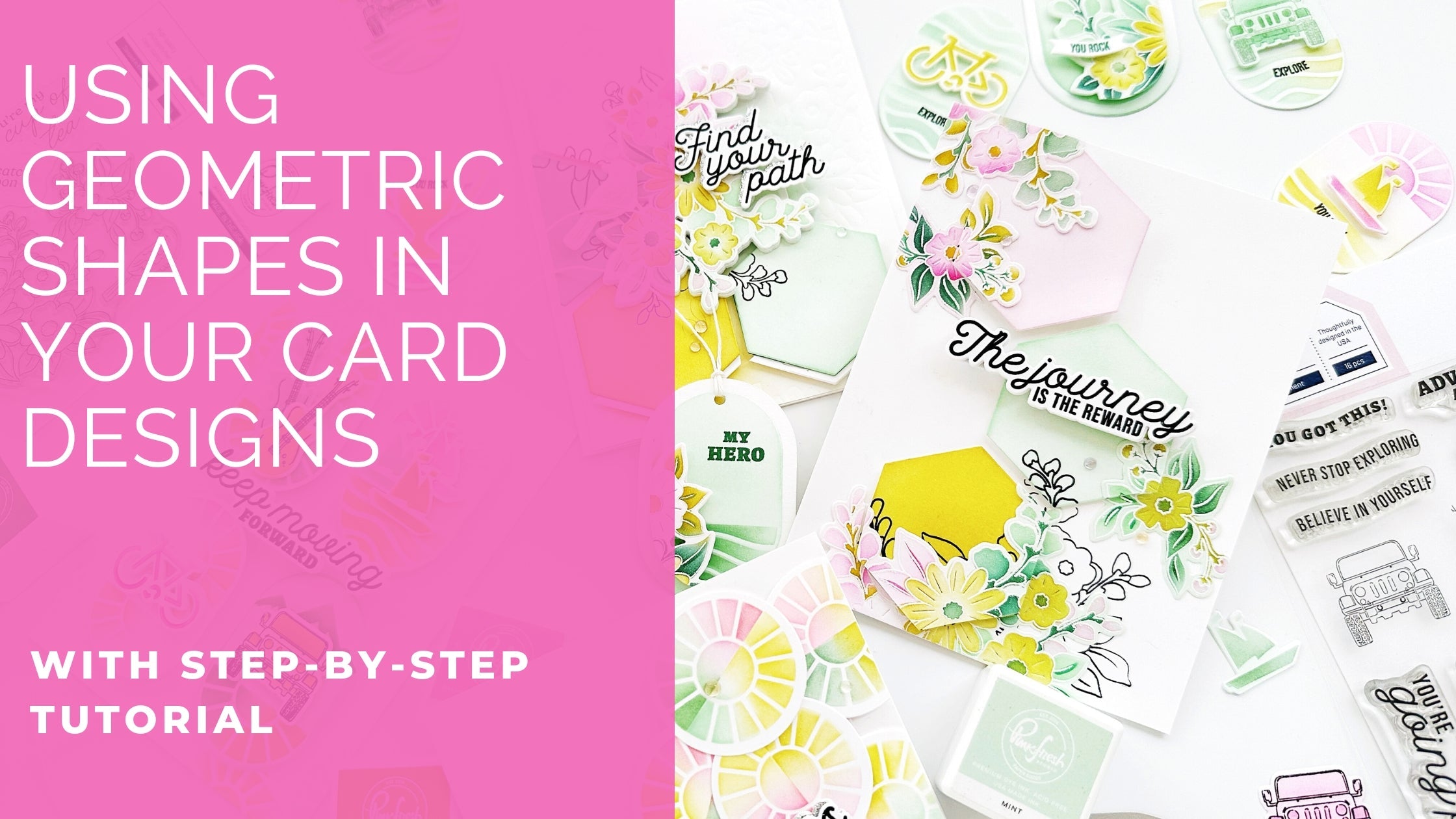 Using Geometric Shapes in Your Card Designs | Raquel Arribas ...