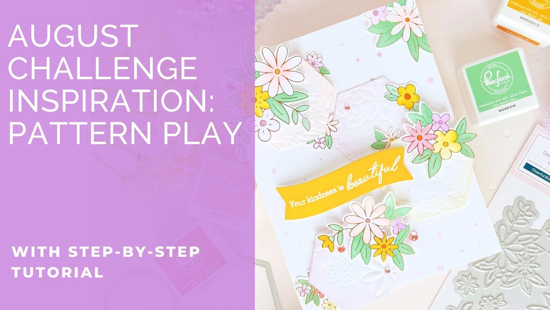 Monthly Challenge Inspiration: Pattern Play | Kathleen Schmelz