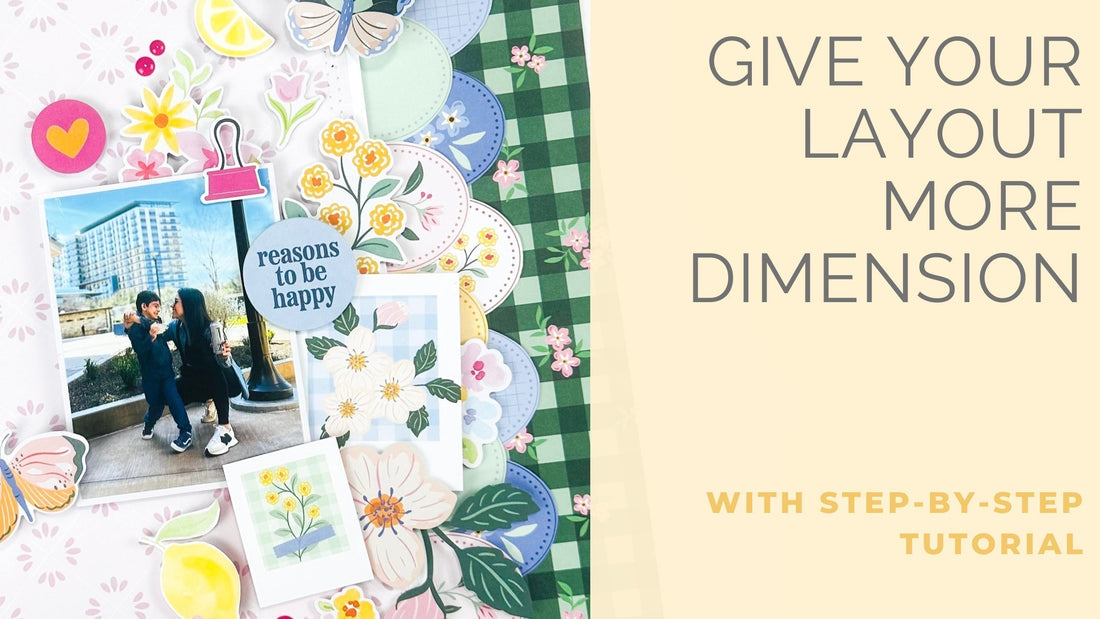 Little Layers of Happiness Layout | Karlla Dauer