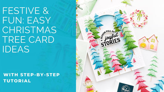 Festive & Fun: Easy Christmas Tree Card Ideas | Raquel Arribas
