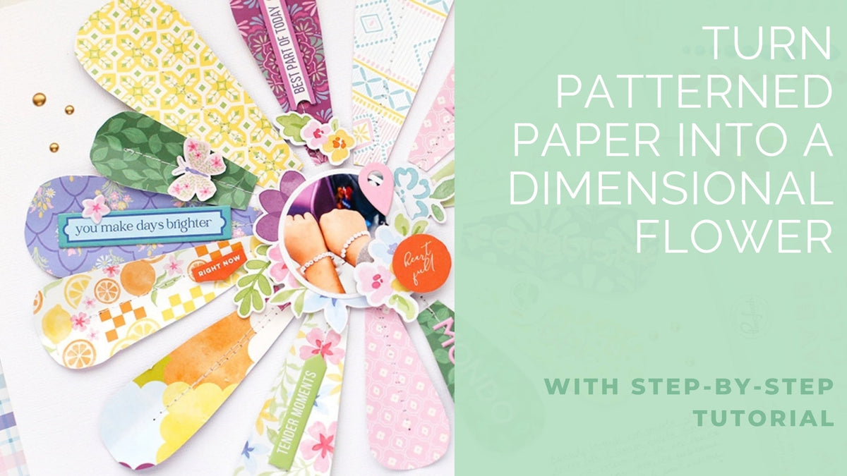 Creating Dimension with Paper Petals