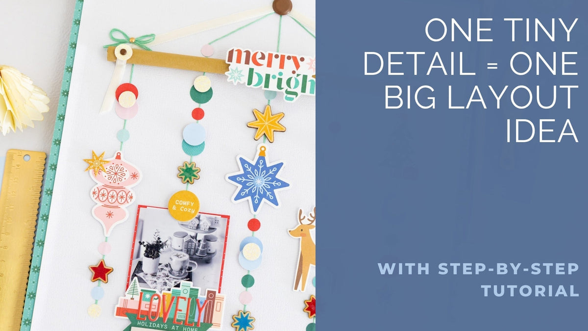 From Ephemera to Layout: A Merry Little Christmas