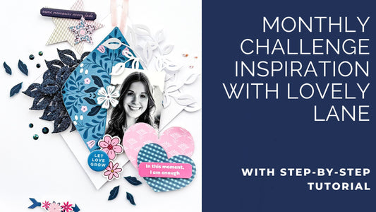 Monthly Challenge Inspiration: Texture & Shine | Kerstin Scheidler