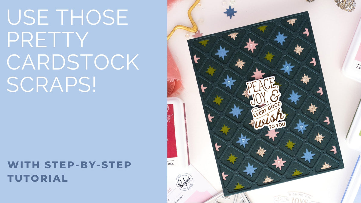 Use Your Scraps for Christmas Cards!