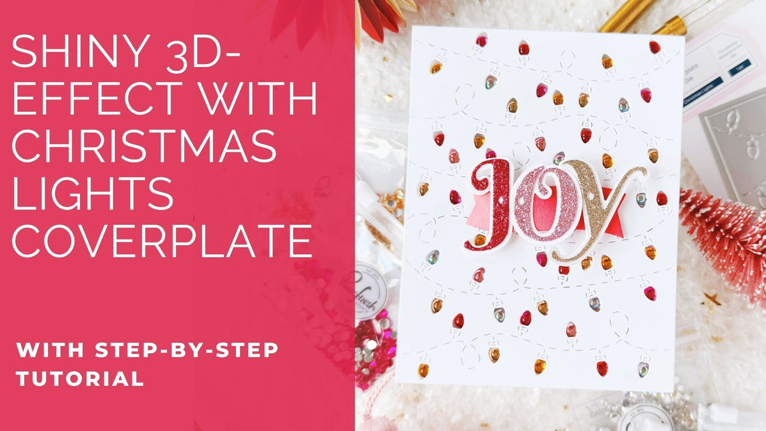 Shiny 3D-Christmas Lights Effect with Clear Drops | Kathleen Schmelz