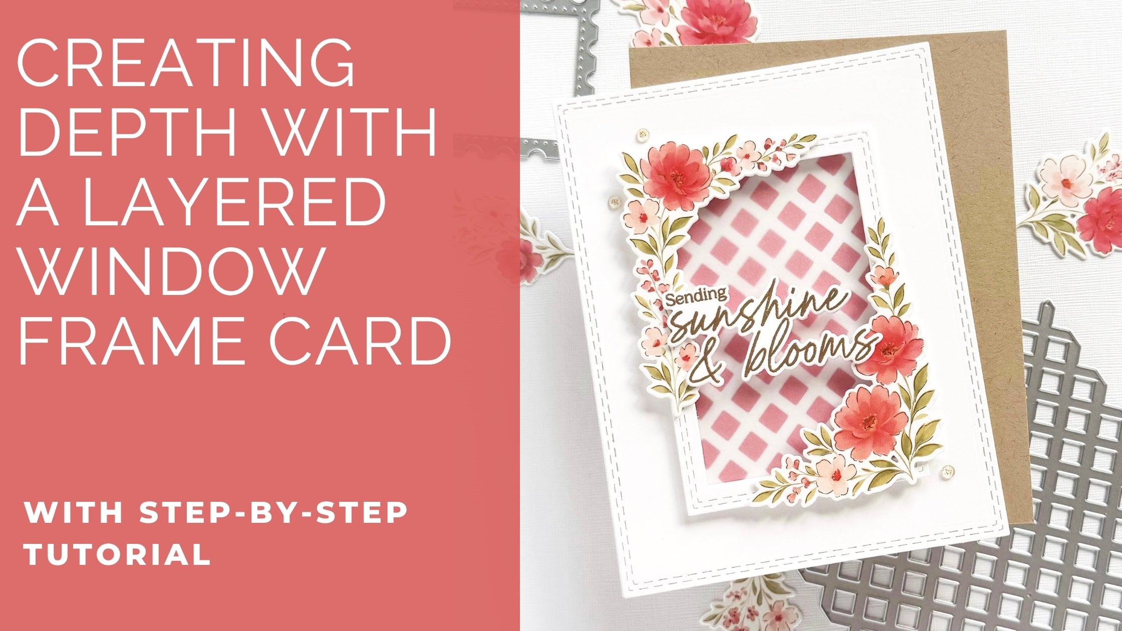 Creating Depth with a Layered Window Frame Card | Jody Morrow ...