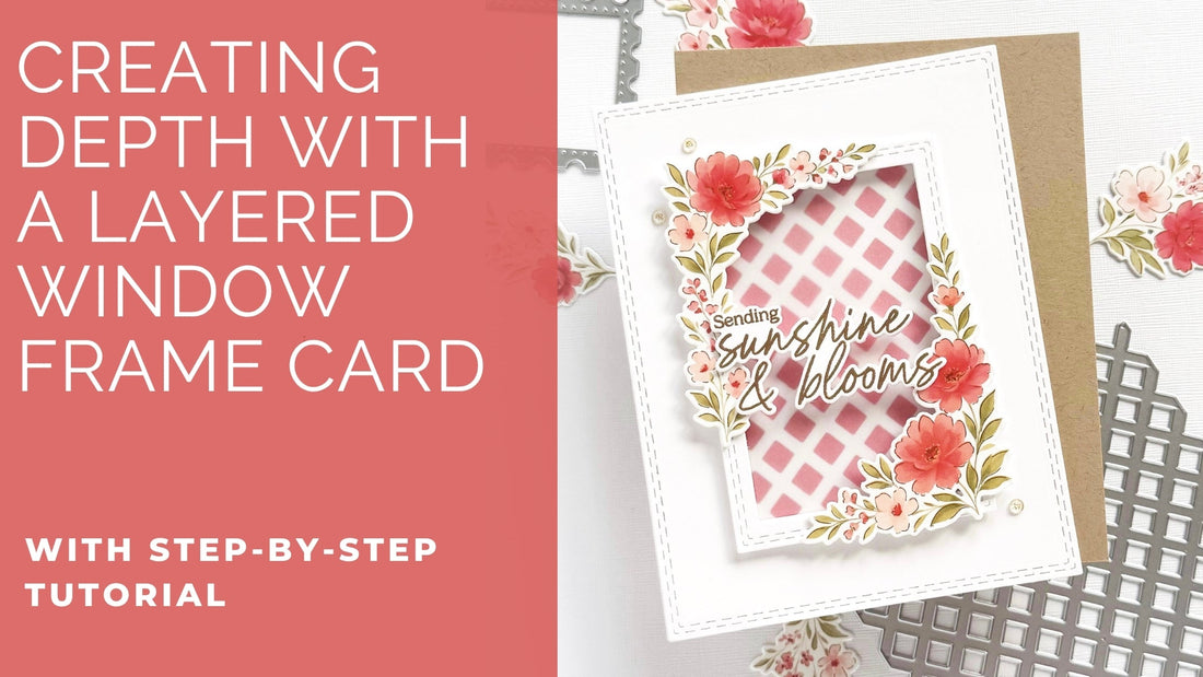 Creating Depth with a Layered Window Frame Card | Jody Morrow