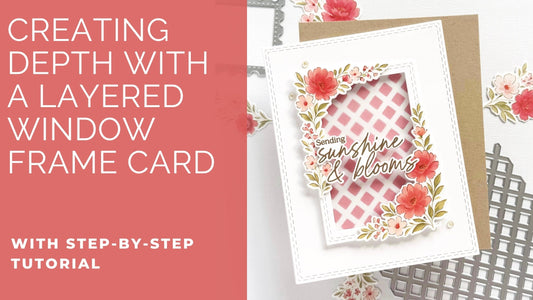 Creating Depth with a Layered Window Frame Card | Jody Morrow
