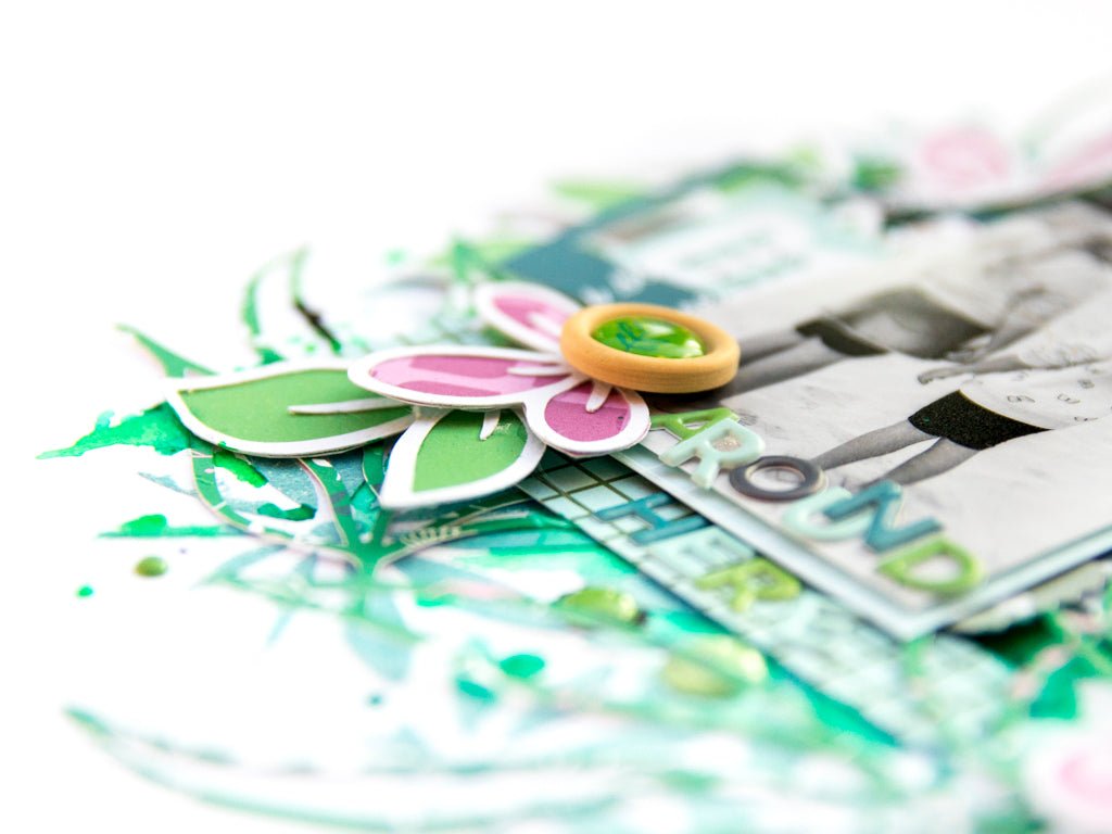 Cut Files and watercolors with Terhi