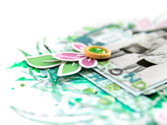 Cut Files and watercolors with Terhi
