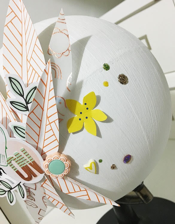 DIY globe with Guest designer Maria