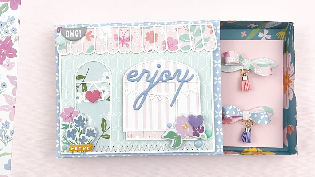 DIY Gift Box and Embellishments | Ashley Bright