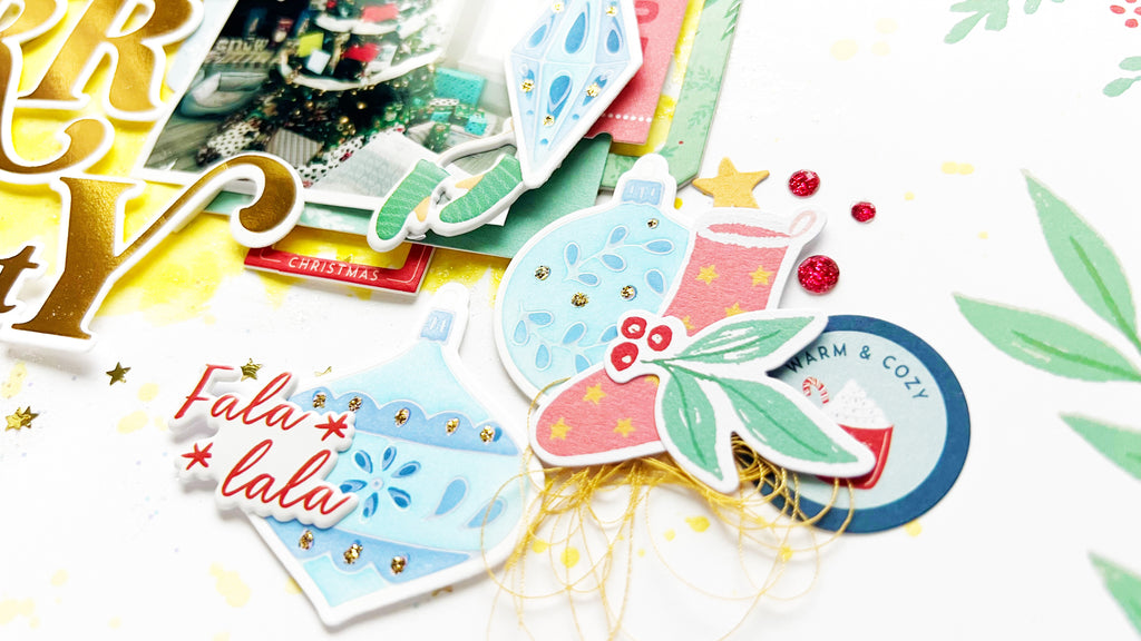 Merry and Bright Layout | Brianna Lepper