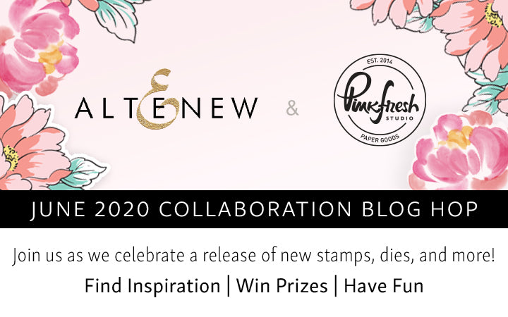Pinkfresh Studio + Altenew “Celebrate” Collaboration Blog Hop + Giveaway