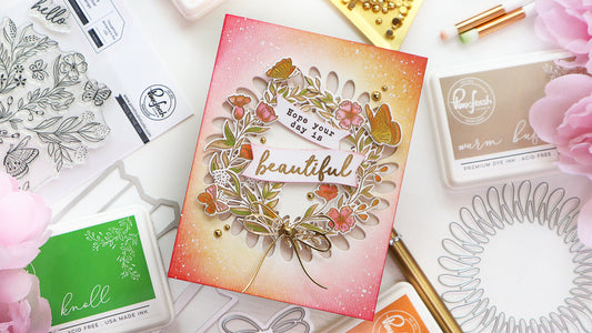 Butterfly Garden Wreath | TaeEun Yoo