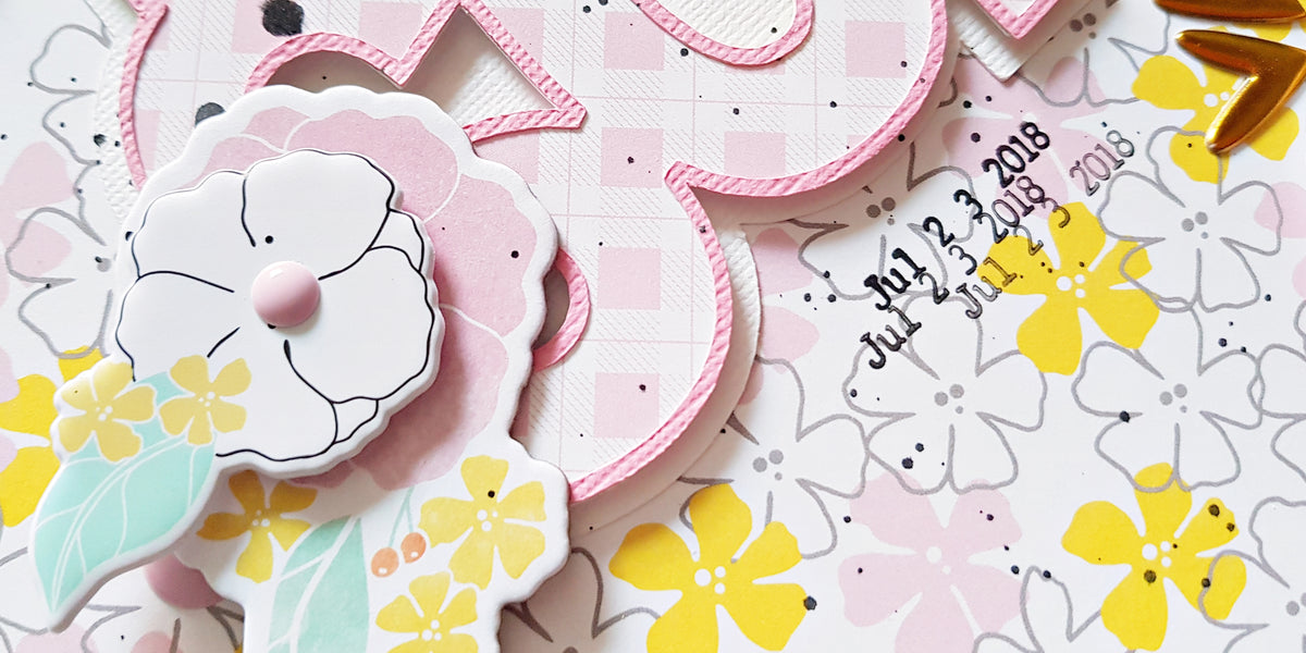 Simple and Sweet layout inspirations | Zsoka Marko