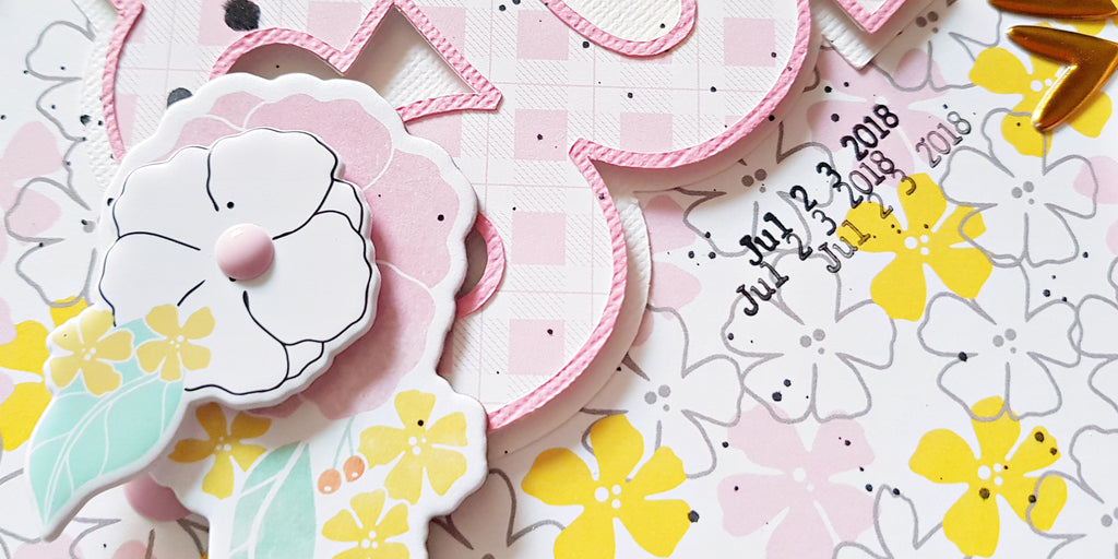 Simple and Sweet layout inspirations | Zsoka Marko