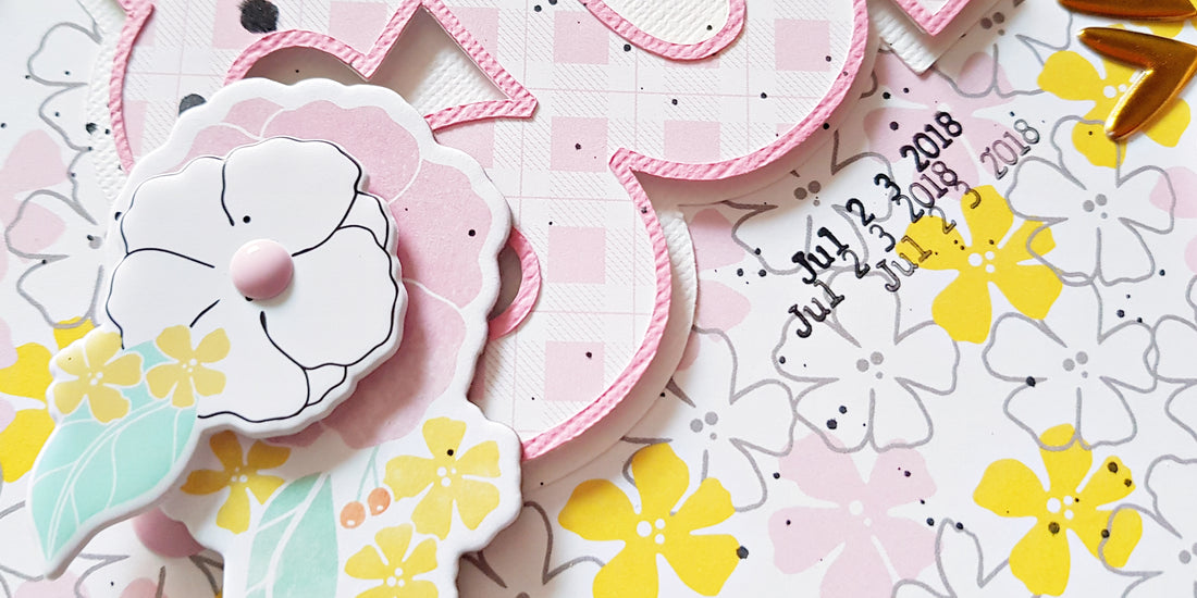 Simple and Sweet layout inspirations | Zsoka Marko
