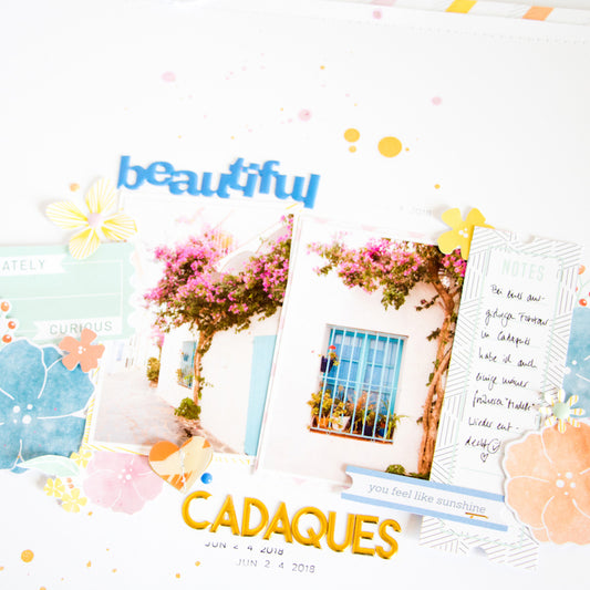 Simple & Sweet Layout Inspiration | Kathleen Graumüller