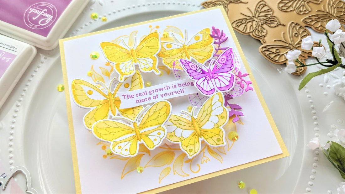 A Wreath of Butterflies | Anne Fiene