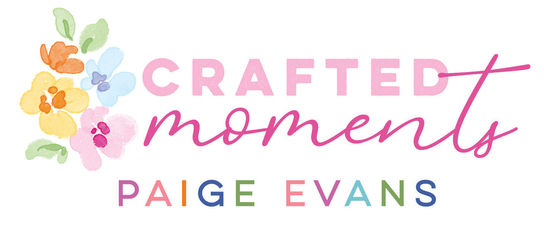Crafted Moments - Paige Evans Scrapbooking Collection | Reveal & Giveaway