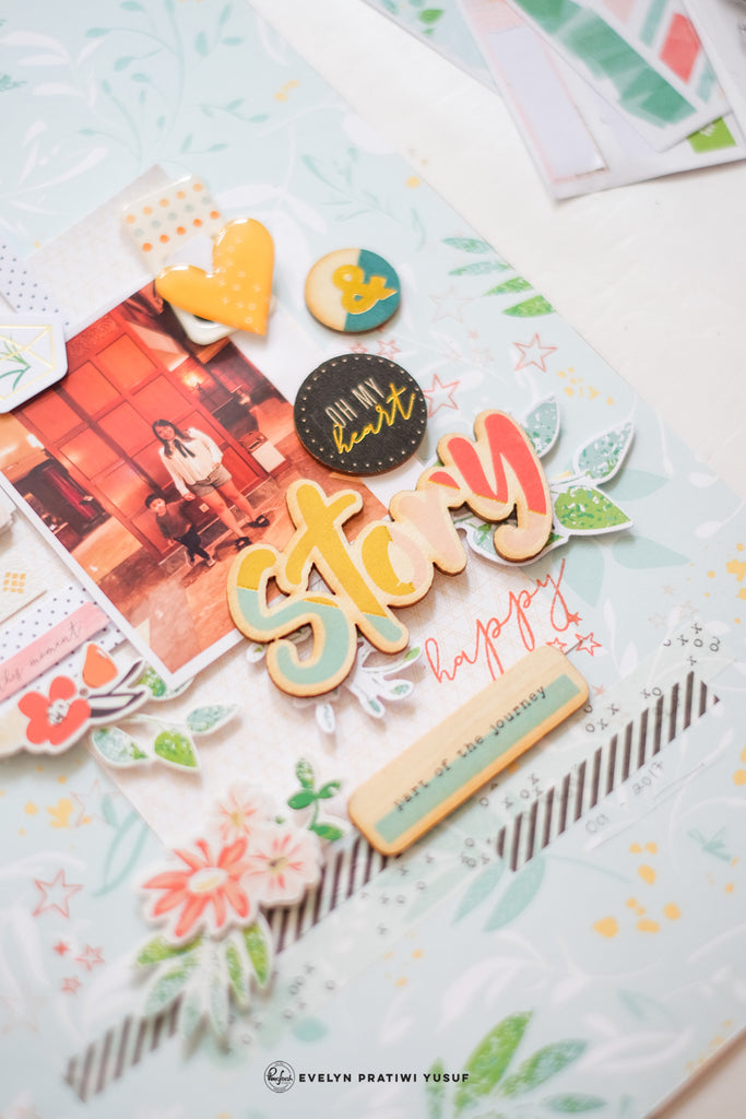 Let Your Heart Decide Layouts With Evelyn Yusuf