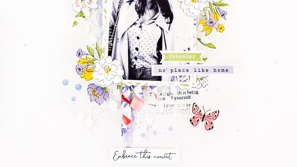 Happy Blooms Layout | Susi Becerra
