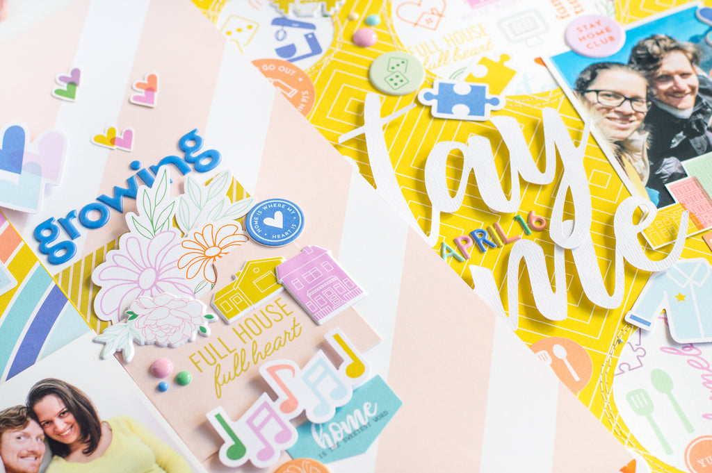 Let's Stay Home Layouts I Flora Farkas