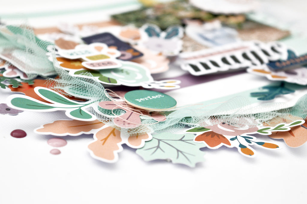 Cluster fall leaves page | Cristina Sales