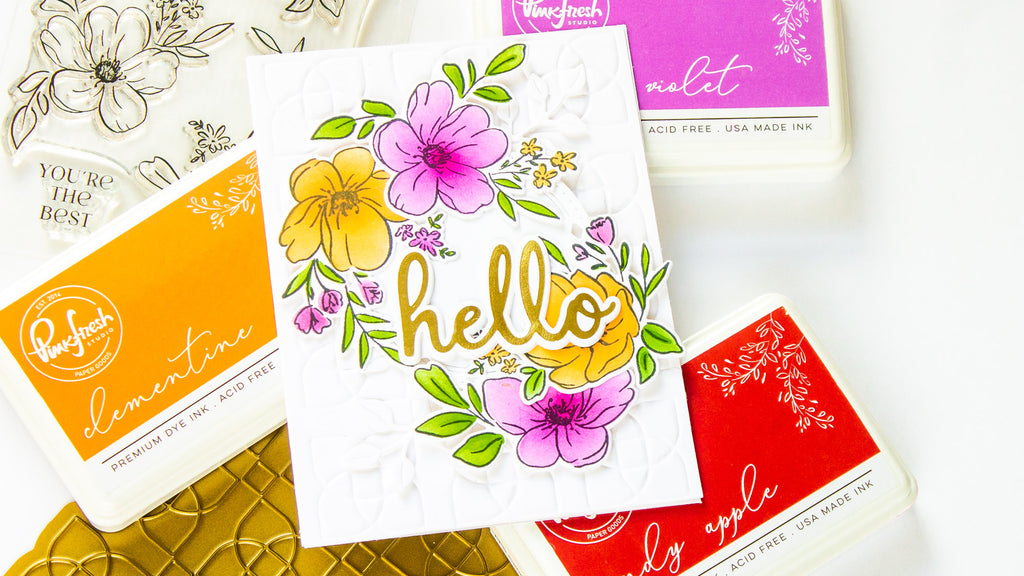 You're the Best Floral Card | Angela Simpson