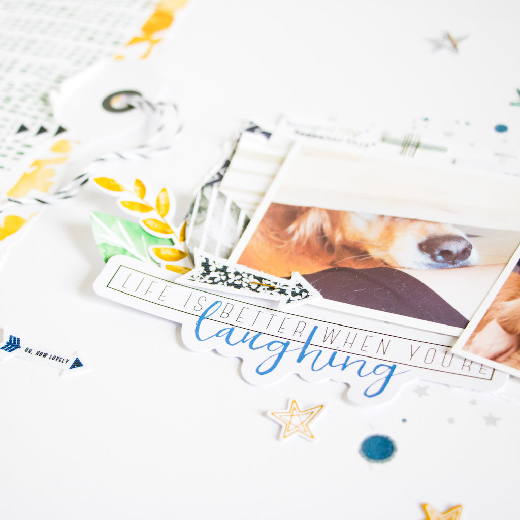 Layout & Card Inspiration with Escape the Ordinary and Boy's Fort | Kathleen