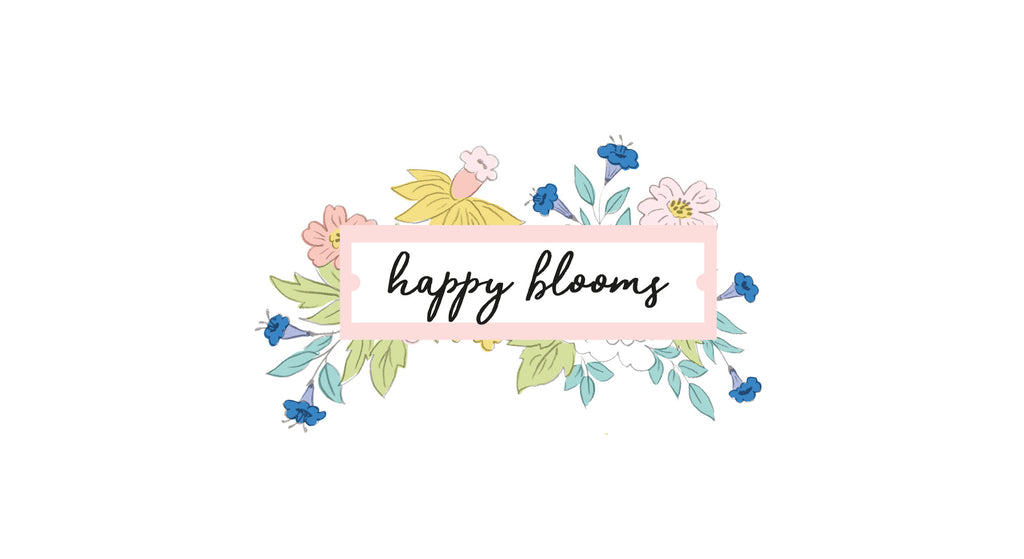 Paper Collection Reveal: Happy Blooms + GIVEAWAY
