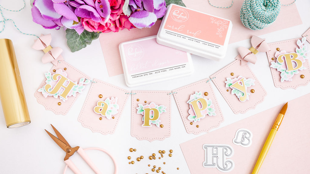 Floral Birthday Mini Banner  | Celes Gonzalo