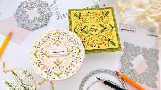 Charming Penciled Floral Frames | Anne Fiene