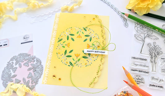 Birthday Floral Circle | Anne Fiene