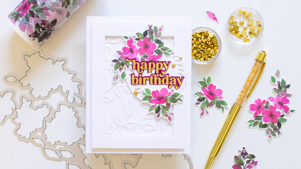 In the Meadow Happy Birthday || Angela Simpson