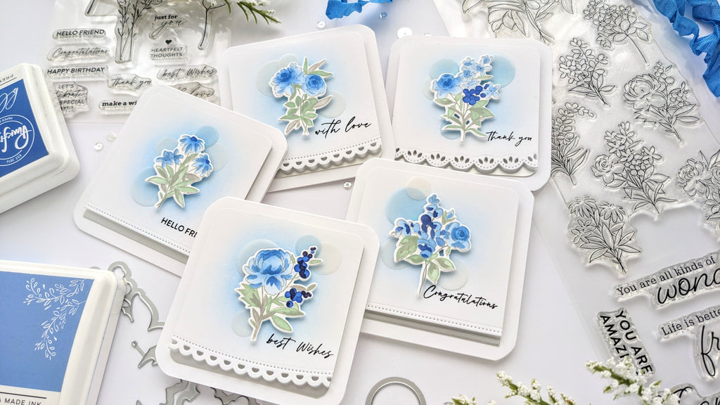 Garden Bouquet Mini Notecards | Anne Fiene