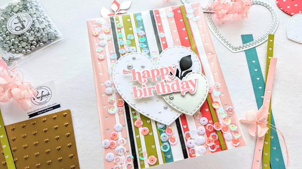 Heart Happy, Birthday Shaker | Anne Fiene