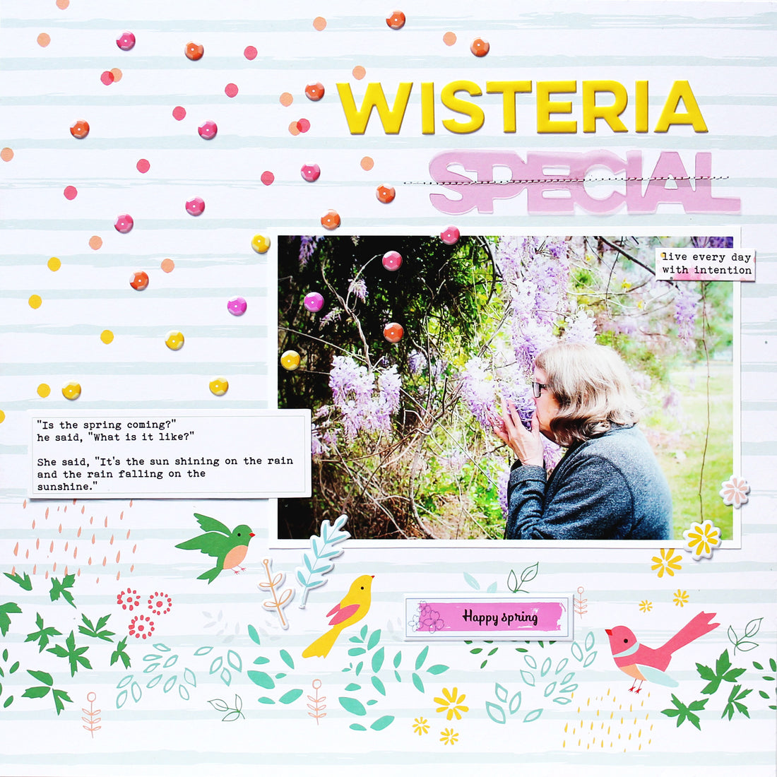 Mixing Collections - Two Layouts Using Felicity and Life Noted