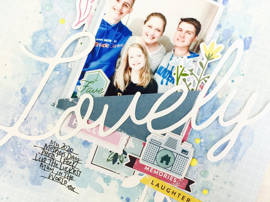 Scrapbooking Mother's Day | Lauren Hender