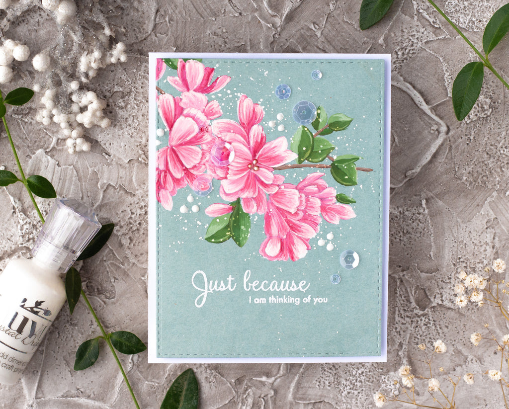 Soft Gouache Painted Flowers | Kristina Pokazanieva