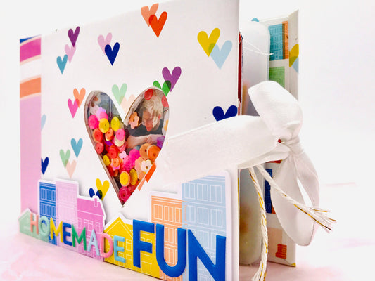 Homemade fun mini album | Else Huinink