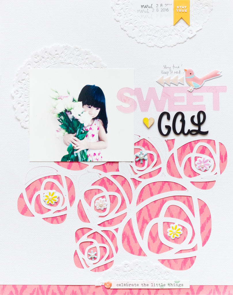 Sweet Gal Layout by Jessy