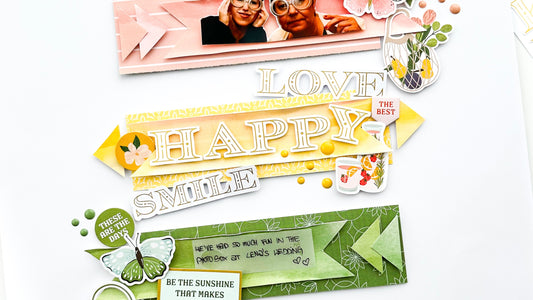 LOVE HAPPY SMILE LAYOUT I KERSTIN SCHEIDLER