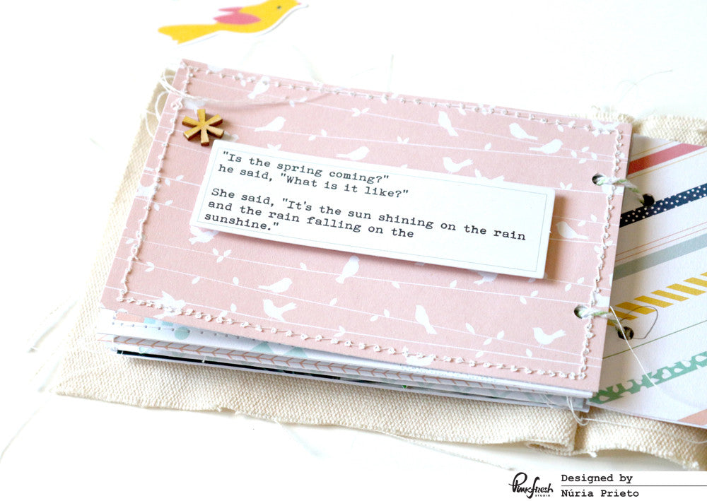 Minialbum and Card by Núria