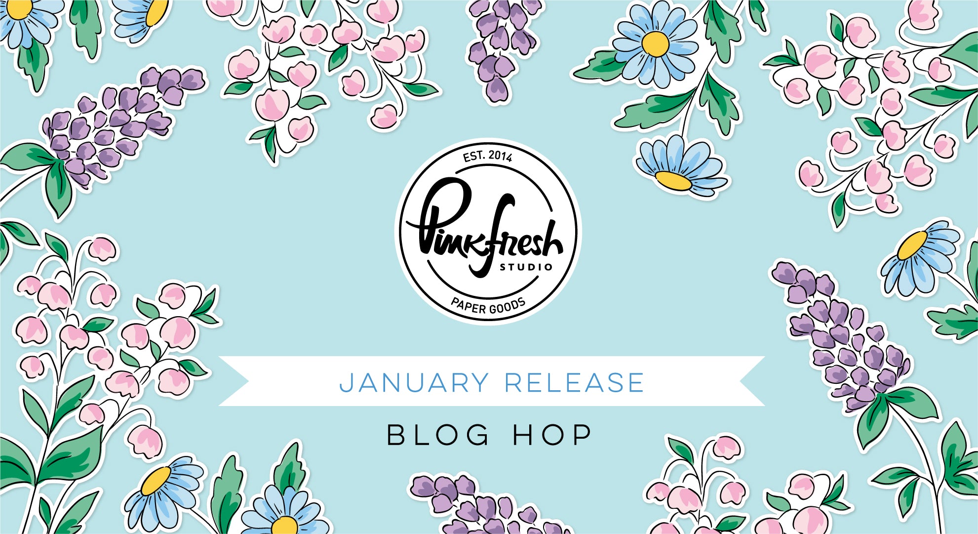 Pinkfresh Studio January 2022 Stamp, Die, Stencil, and Hot Foil Release