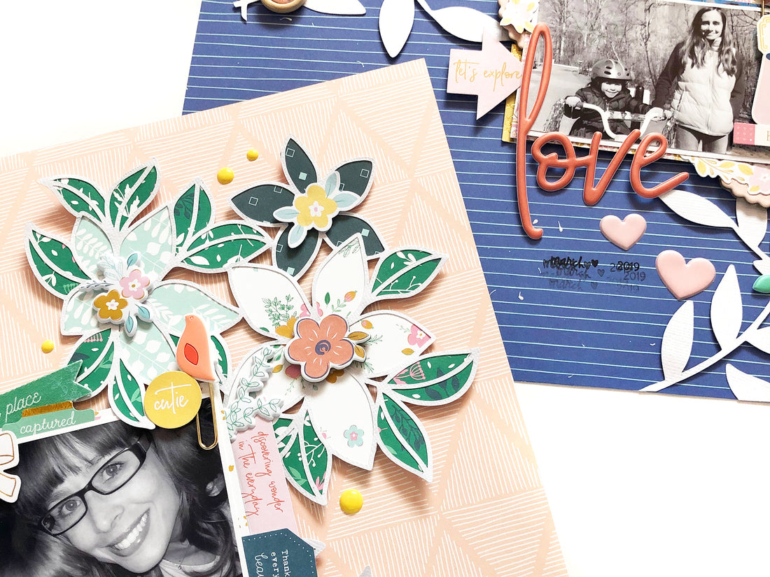 Joyful Day Layout Inspiration with Exclusive Cut Files | Enza