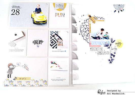 Pocket Page and Planner spread