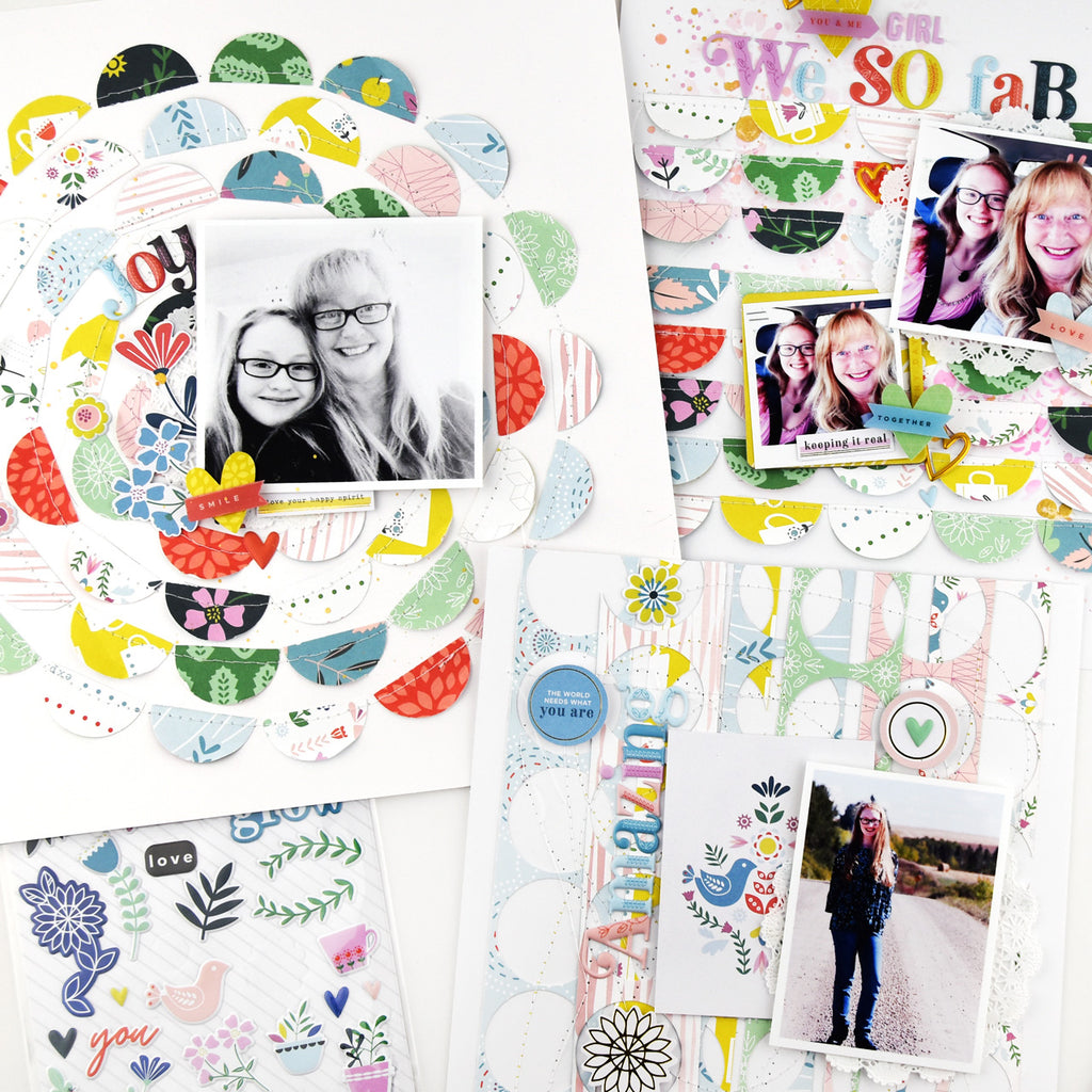 Everday Musings Layouts with Lorilei Murphy